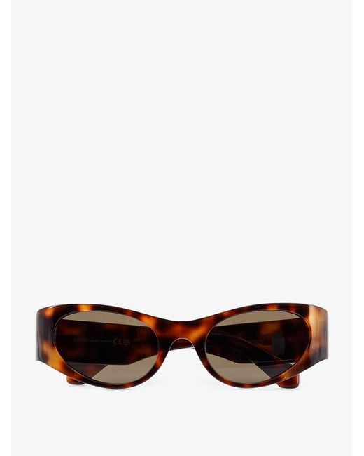 Occhiali Da Sole Flash Small di Loewe in White