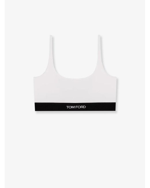 Bralette di Tom Ford in White