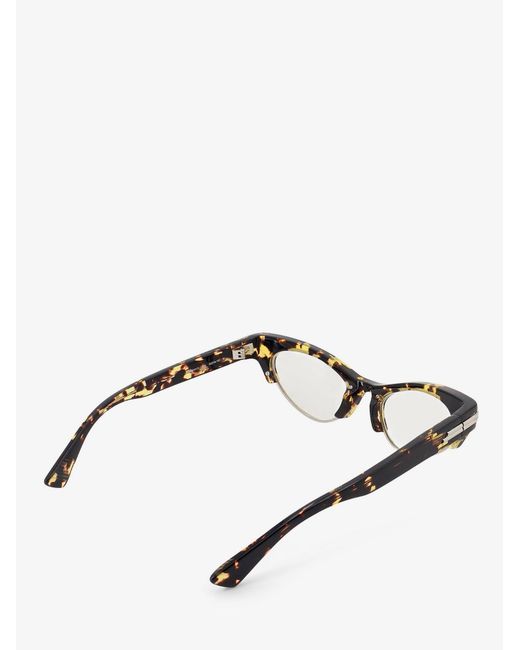 Bottega Veneta Multicolor Angle Acetate Sunglasses