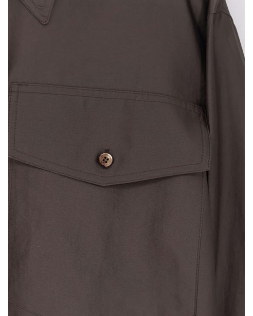 R2W Brown Amora Organza Shirt
