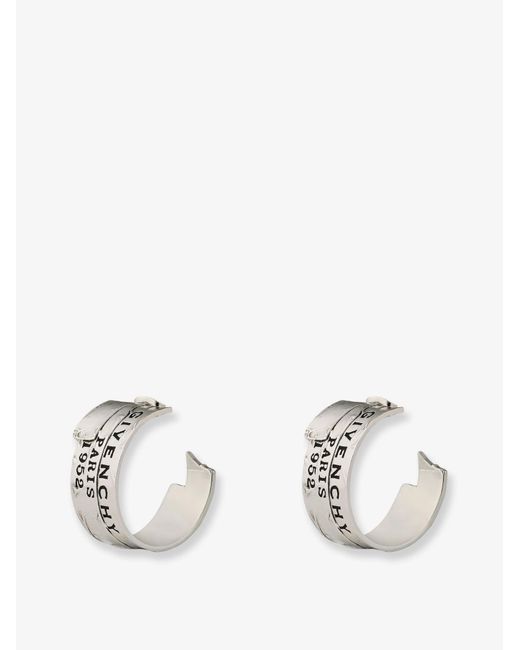 Orecchini Tape di Givenchy in White