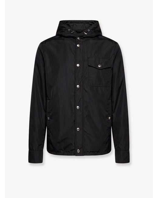 Moncler Black Duvainne Recycled Nylon Jacket for men