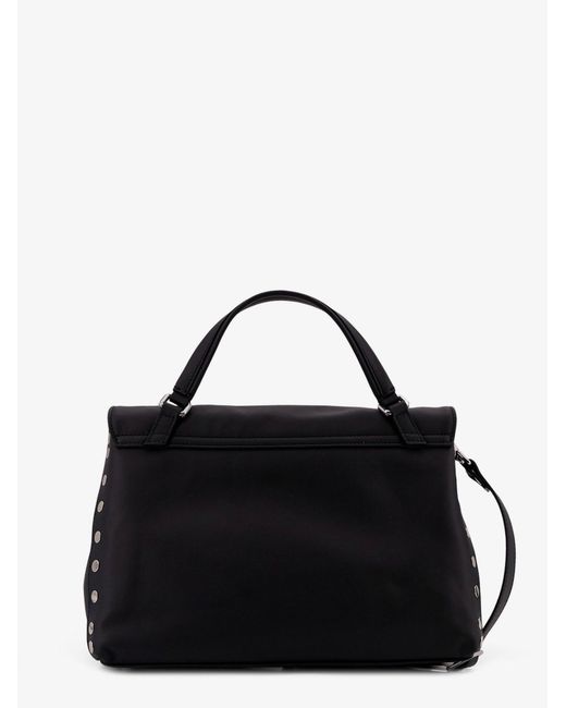 Zanellato Black Postina S Leather Crossbody Bag