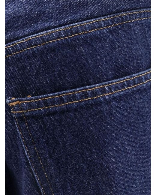 Agolde Blue Dame Regenerative Cotton Jeans
