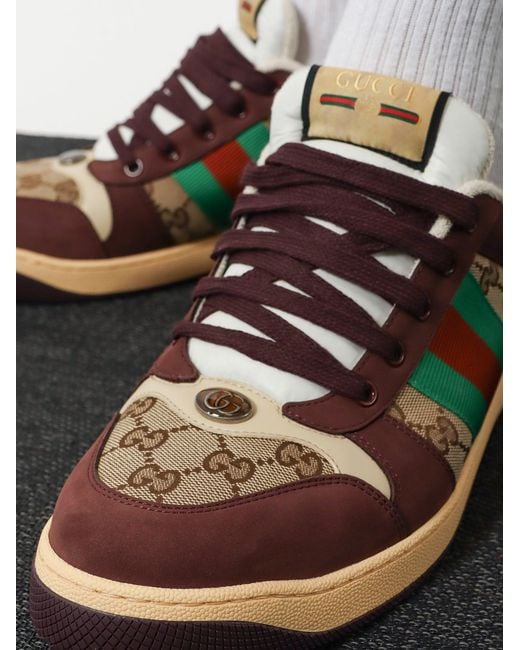 Gucci Brown Sneakers for men