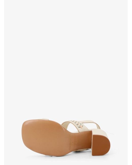 Zimmermann White Sandals Alchemy 85 Leather