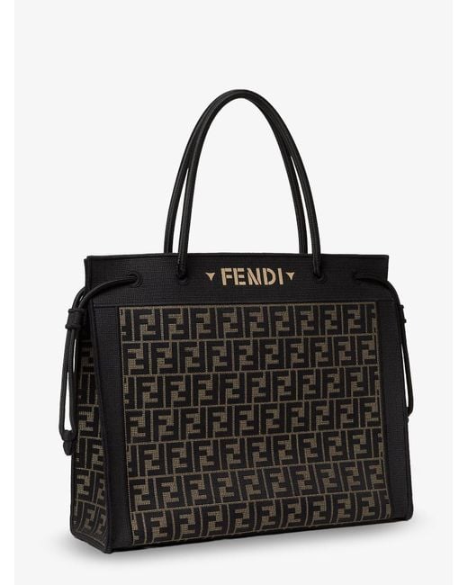 Fendi Black Magic Shopper Bag