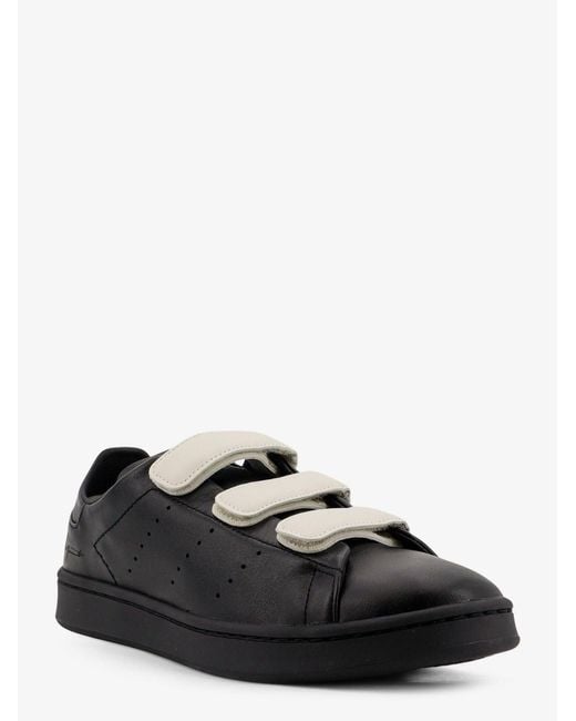 Y-3 Black Sneakers Pelle for men