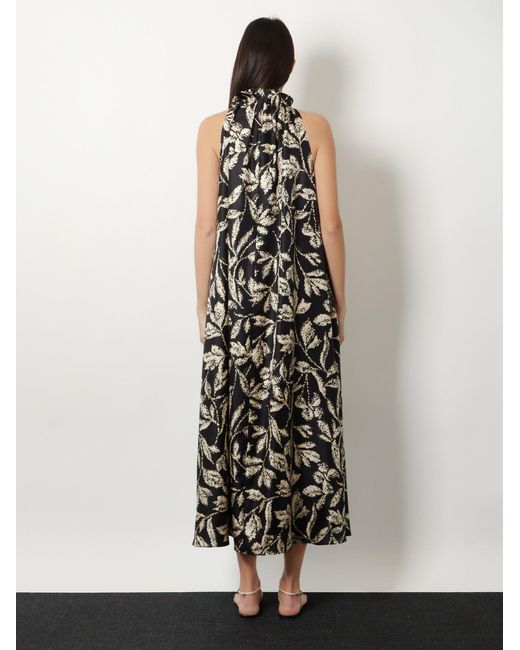 Max Mara White Mxmcartone Silk Dress