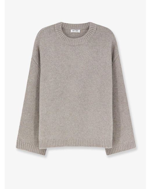 Soft Goat Gray Cashmere Sweater