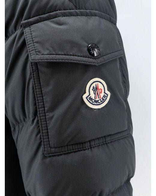 Moncler Black Maya Recycled Polyester Down Jacket for men