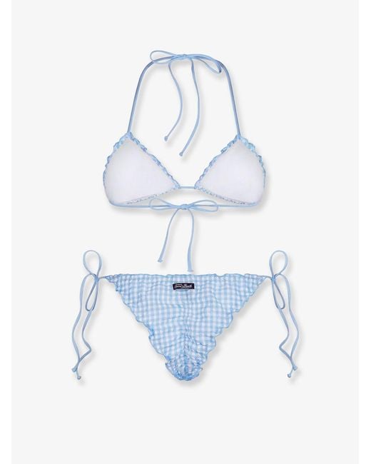 Mc2 Saint Barth Blue Bikini Sagitami