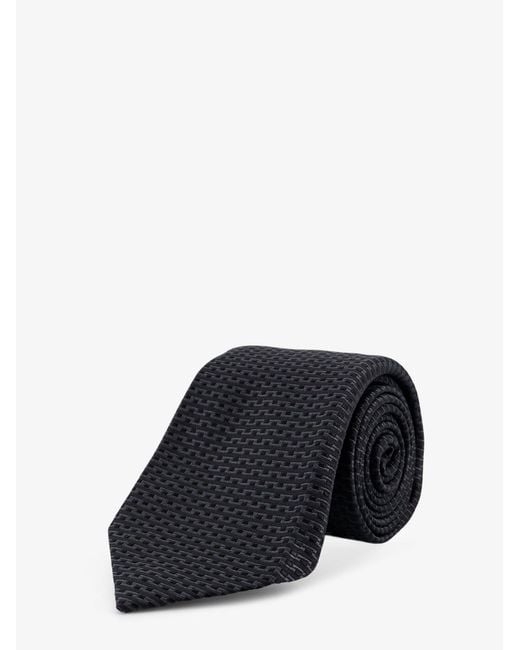 Kiton Black Ties Seta for men