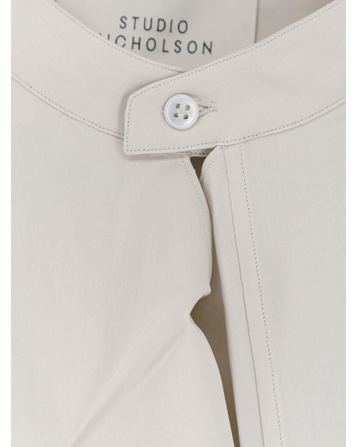 Camicia di Studio Nicholson in White da Uomo