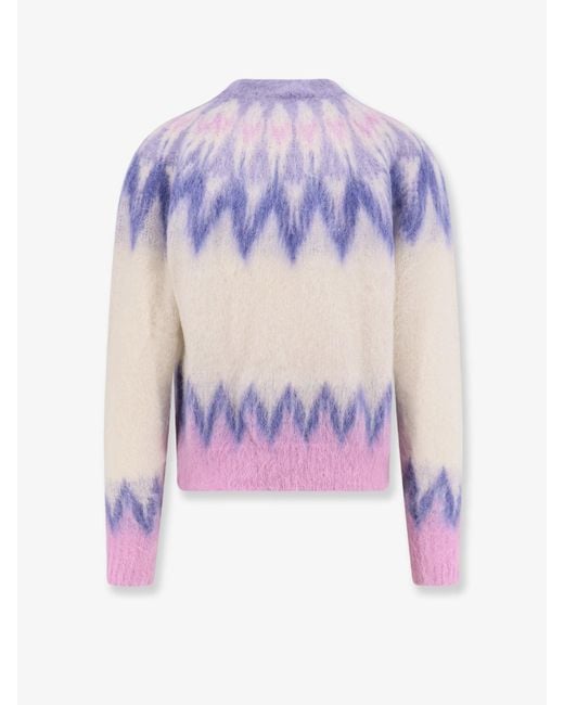 Natania Wool Blend Sweater-Donna di Isabel Marant in Purple