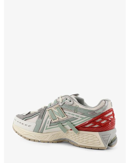 New Balance White U19065 Mesh Sneakers With Inserts for men