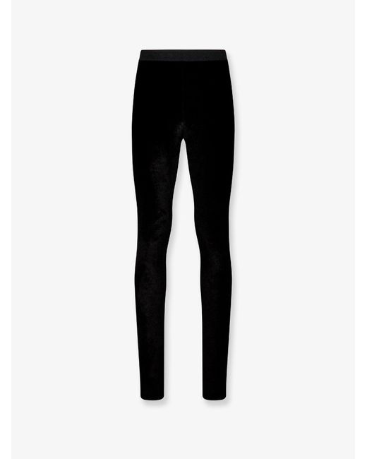 Tom Ford Black Velvet Leggings