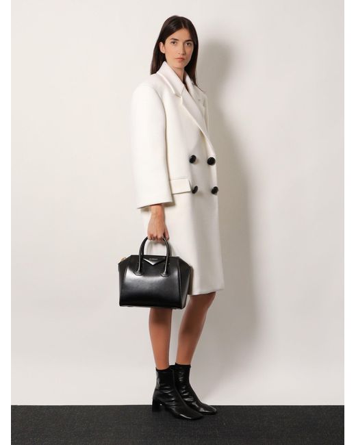 Givenchy Black Antigona Small Leather Shoulder Bag