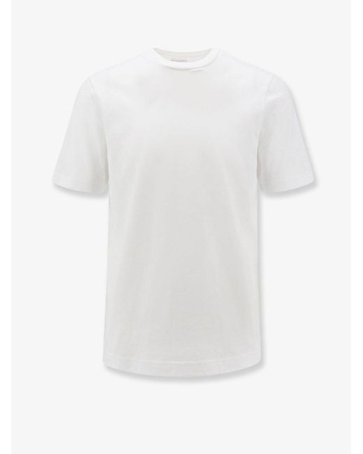 Bottega Veneta White Cotton T-Shirt for men