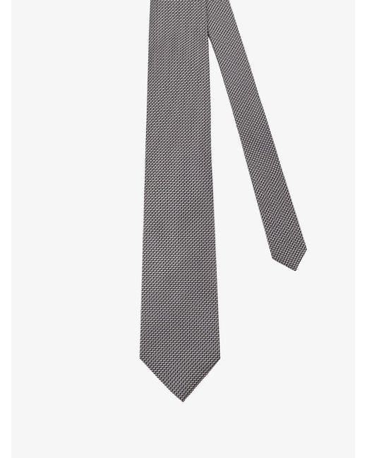 Tom Ford Gray Silk Tie for men