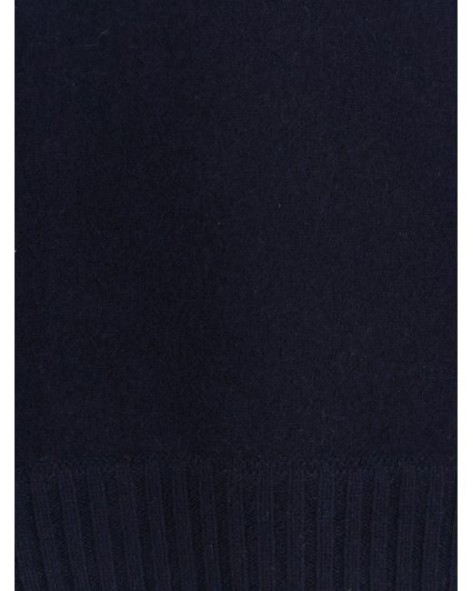 Gran Sasso Blue Cashmere Sweater for men