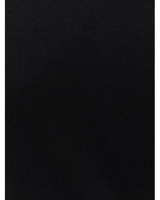 Semicouture Black Cotton Sweater