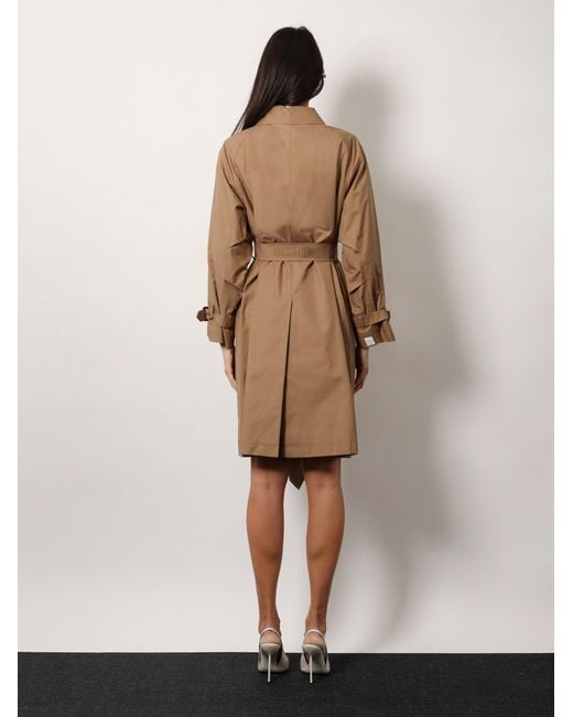 C Trench di Max Mara in Natural