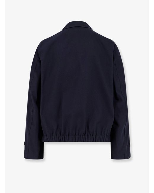 Hevò Blue Isola Di San Pietro Cotton Jacket for men