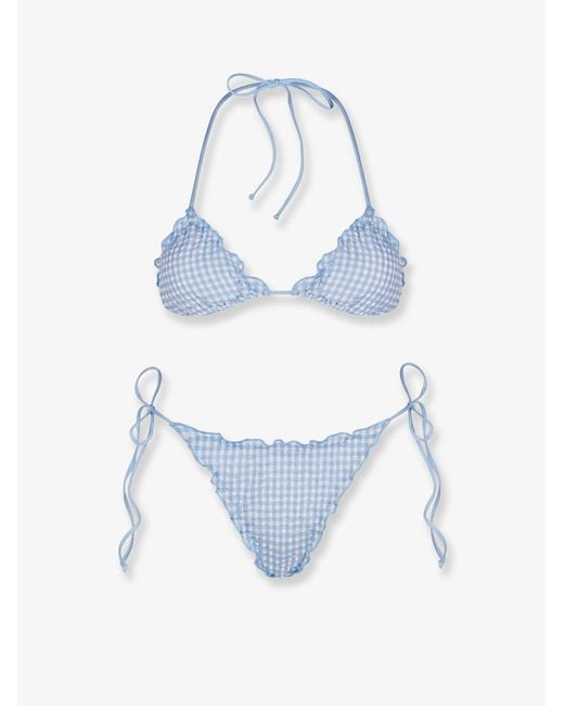 Mc2 Saint Barth Blue Bikini Sagitami