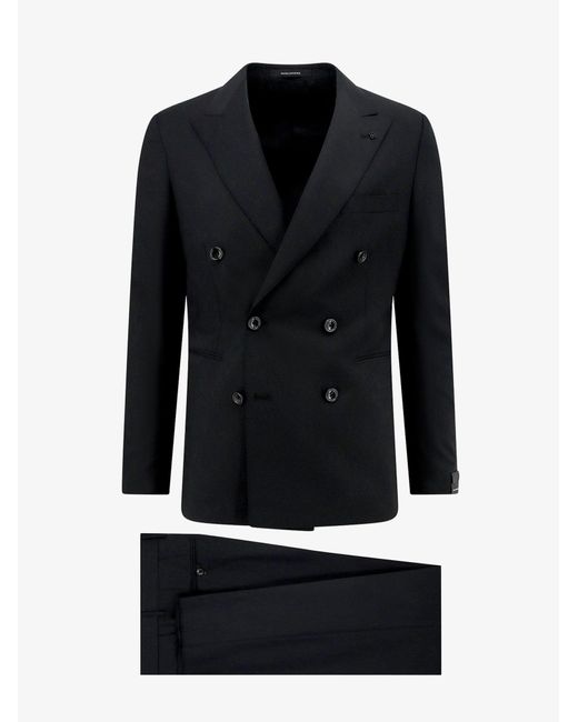 Tagliatore Black Suit for men