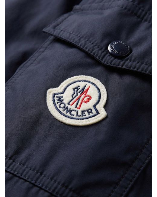 Moncler Blue Breezes Padded Jacket for men