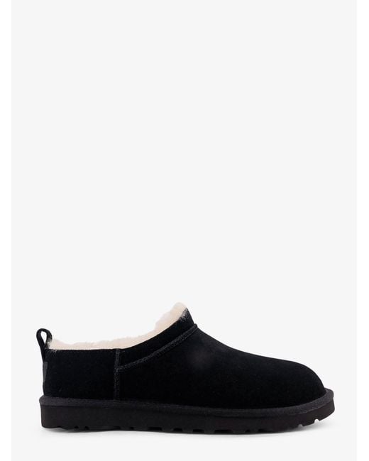Ugg Black M Classic Micro Suede Sandals for men