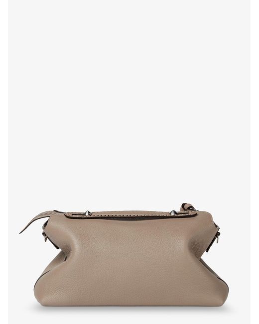 Fendi Multicolor By The Way Selleria Large Leather Handbag