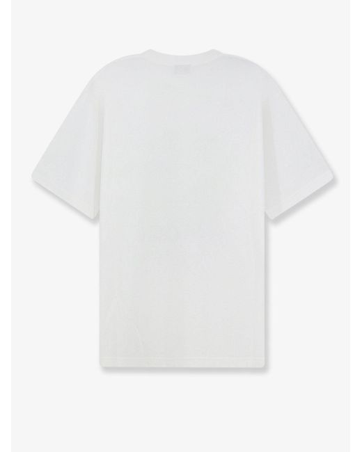 Balenciaga White The Window Cotton T-Shirt for men