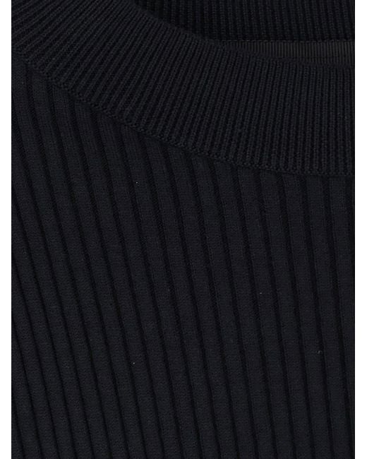 Sacai Blue Sweaters Cotone