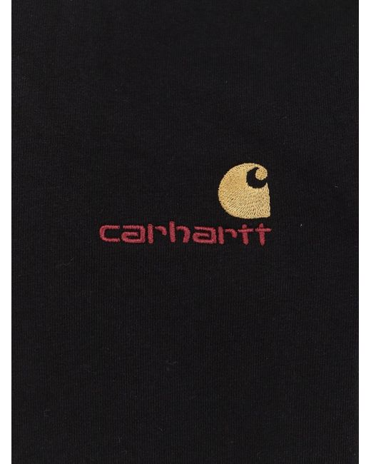 Carhartt Blue S American Script Organic Cotton T-Shirt for men