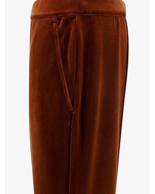 Tom Ford Brown Chenille Trousers
