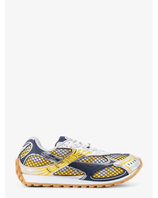 Bottega Veneta Multicolor Orbit Mesh And Leather Sneakers for men