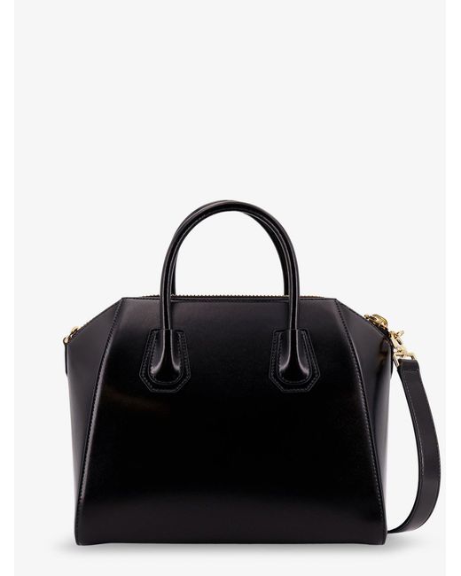 Givenchy Black Antigona Small Leather Shoulder Bag