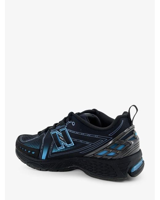 New Balance Blue U1906 Technical Fabric Sneakers With Iconic Side Logo