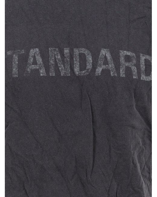 Balenciaga Black Standard Cotton T-Shirt for men