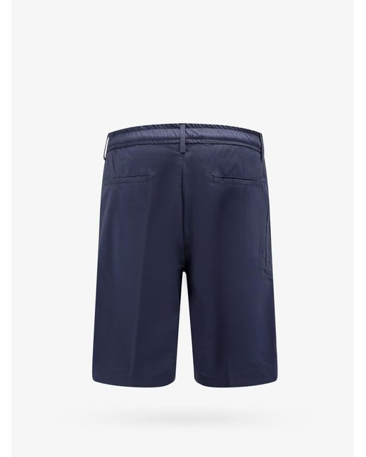 NUGNES 1920 Blue Bermuda Shorts for men