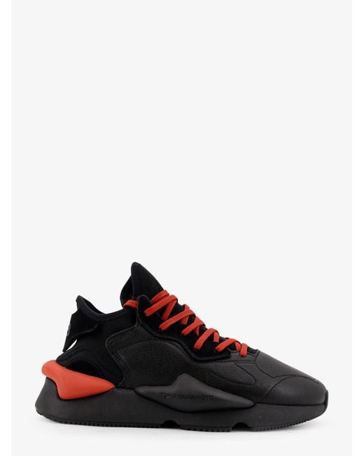 Sneakers Y-3 Kaiwa di Y-3 in Black da Uomo
