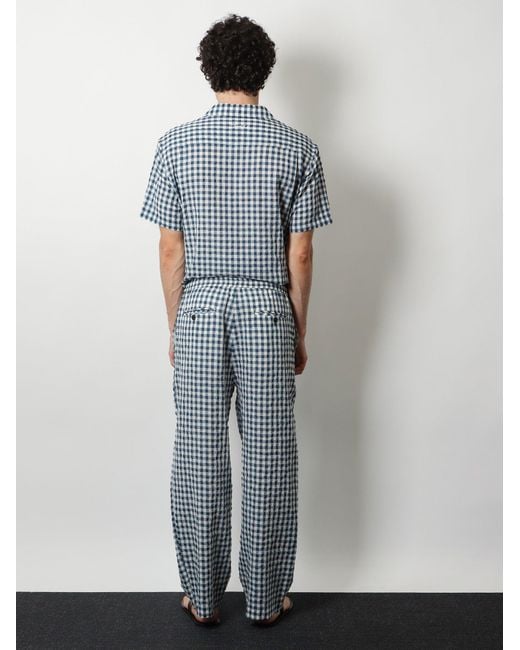 DUNST Blue Pyjamas Trousers for men