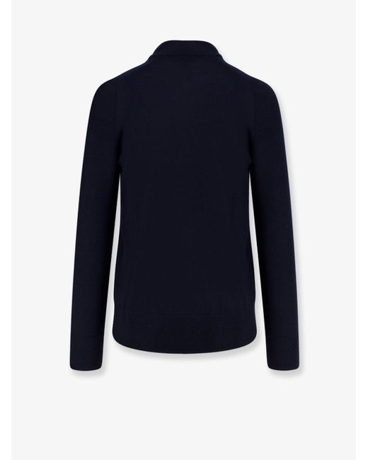 Gran Sasso Blue Virgin Wool Cardigan for men