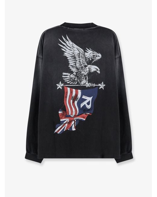 T-Shirt Eagle di Represent in Black da Uomo