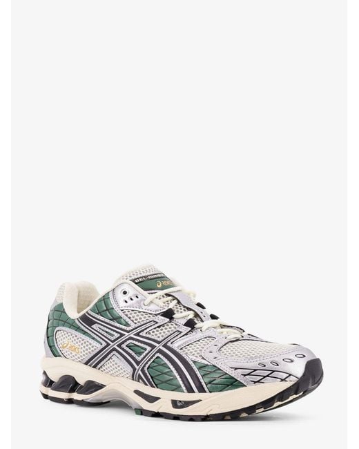 Asics White Gel-Nimbus Mesh Sneakers for men