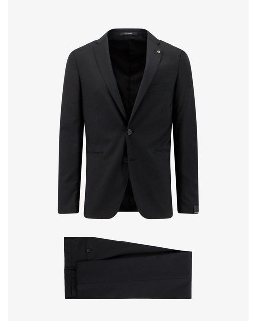 Tagliatore Black Suit for men