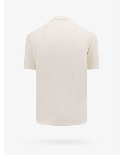 Roberto Collina White Polo Shirt for men