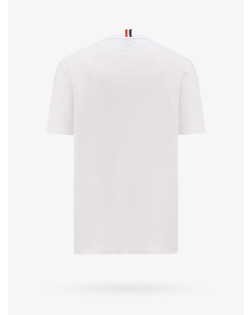 Thom Browne White T-Shirt for men